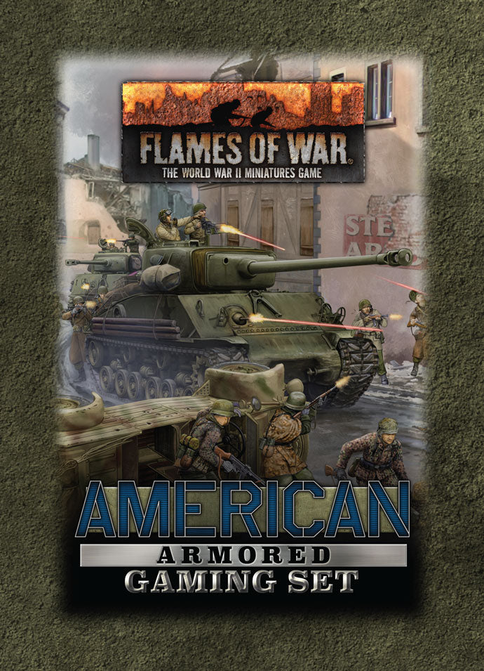 American Armored Gaming Set (TD046) | Grognard Games