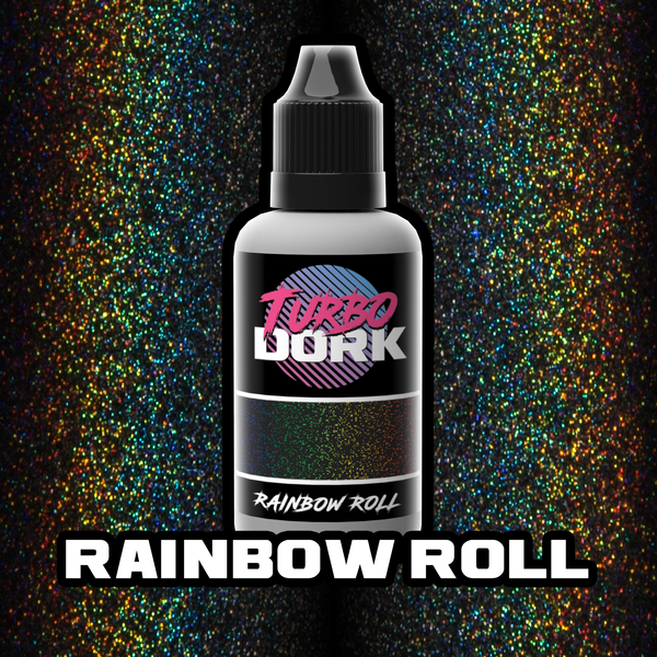 Turbo Dork Metallic Paint Rainbow Roll | Grognard Games