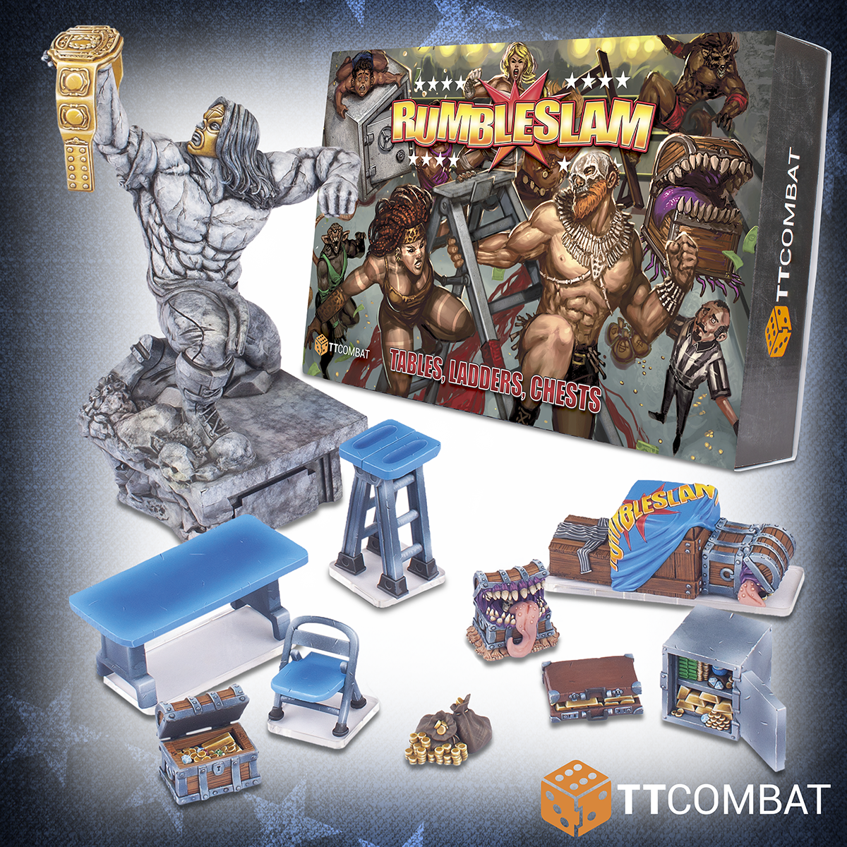 Rumbleslam: Tables, Ladders, Chests | Grognard Games