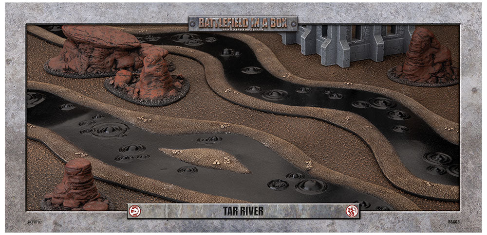 BB603 Battlefield In A Box Tar River | Grognard Games