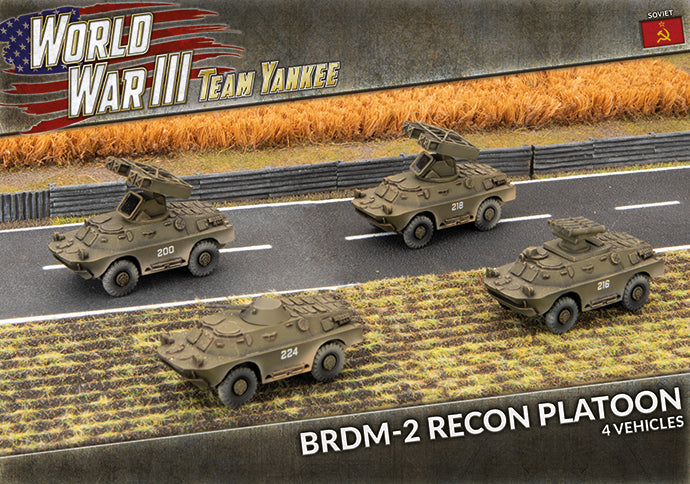 Team Yankee BRDM-2 Recon Platoon | Grognard Games
