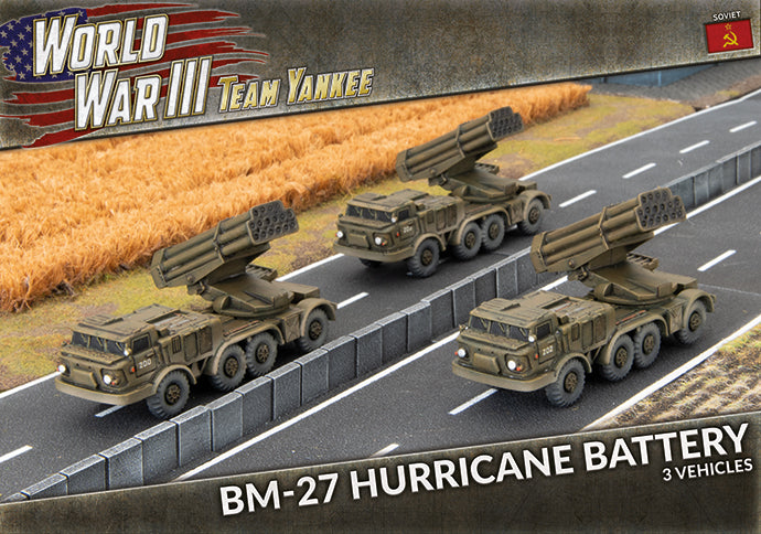 Team Yankee BM-27 Hurricane Battery | Grognard Games
