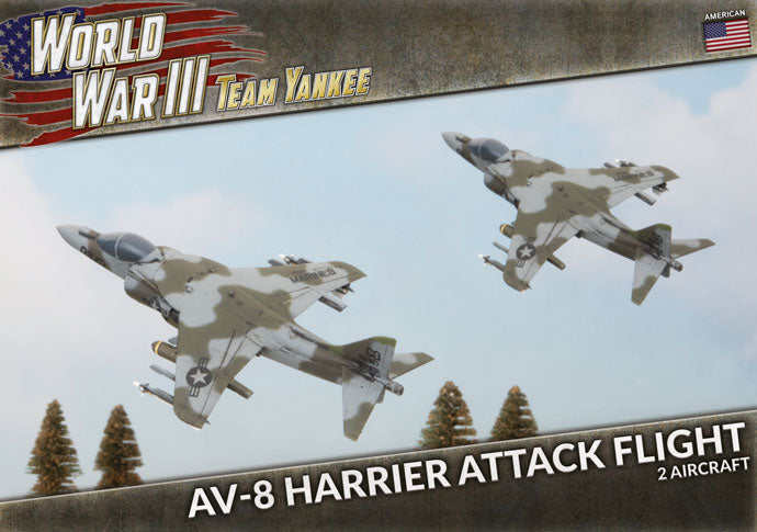 Team Yankee AV-8 Harrier Attack Flight | Grognard Games