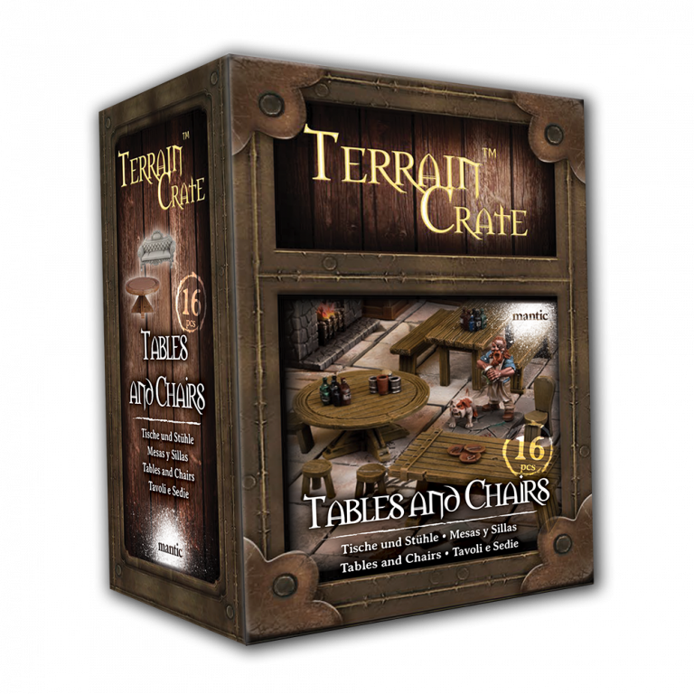 Terrain Crate Tables and Chairs | Grognard Games