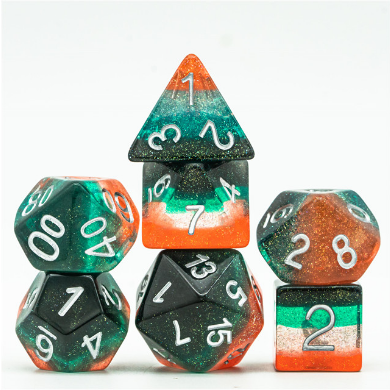 TANGERINE TREE RPG DICE SET | Grognard Games