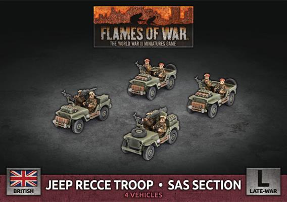 Jeep Recce Troop SAS Section | Grognard Games