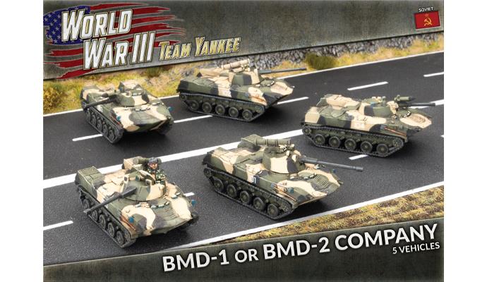 BMD-1 or BMD-2 Tank Company | Grognard Games