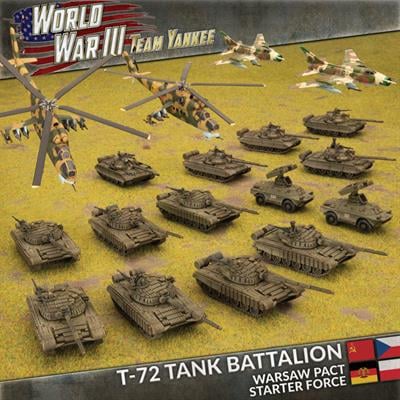 Team Yankee: Warsaw Pact: Starter Force - T-72 Tank Battalion | Grognard Games