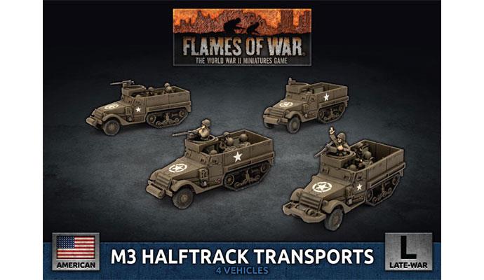 US M3 Halftrack Transports | Grognard Games