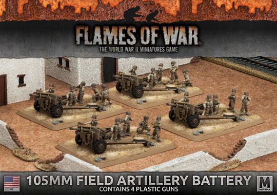 US 105mm Field Artillery Battery | Grognard Games