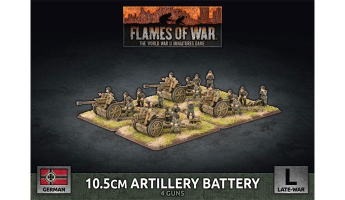 10.5cm Artillery Battery | Grognard Games
