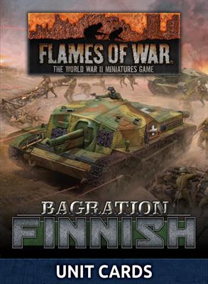 Flames of War Bagration Finnish Unit Cards | Grognard Games