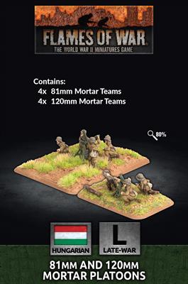 Hungarian 81mm and 120mm Mortar Platoons | Grognard Games