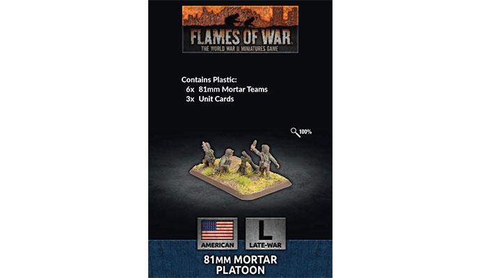 US804 81MM Mortar Platoon | Grognard Games