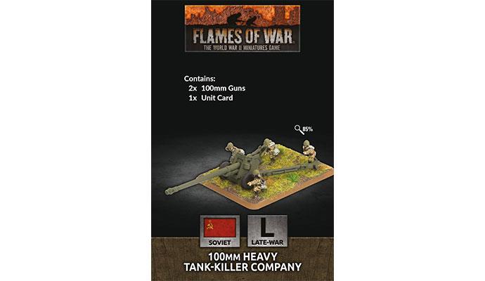 100mm Heavy Tank Killer Company | Grognard Games