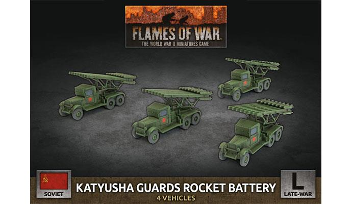 Katyusha Guards Rocket Battery | Grognard Games