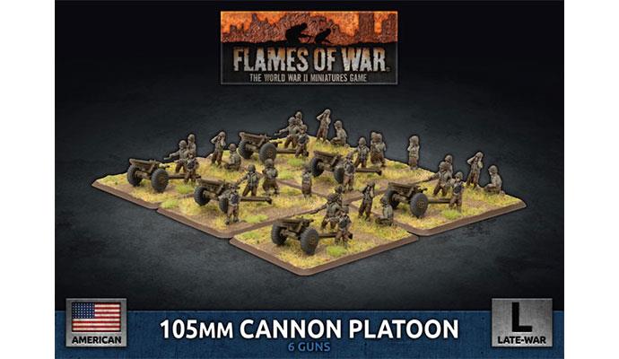 UBX82 105MM Cannon Platoon | Grognard Games