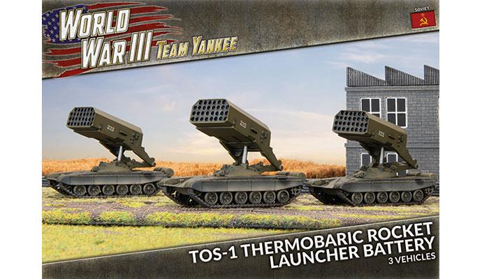 Team Yankee TOS-1 Thermobaric Rocket Launcher Battery | Grognard Games