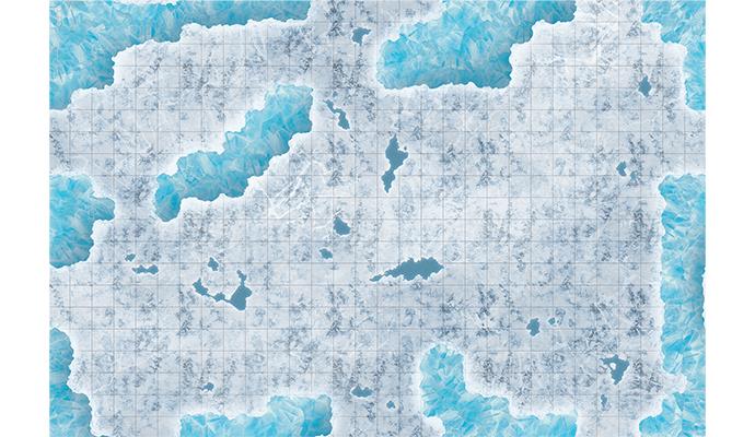 BB628 Caverns of Ice Encounter Map | Grognard Games