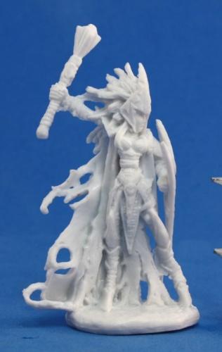 Bones 77122 Tierdeleira, Dark Elf Cleric | Grognard Games