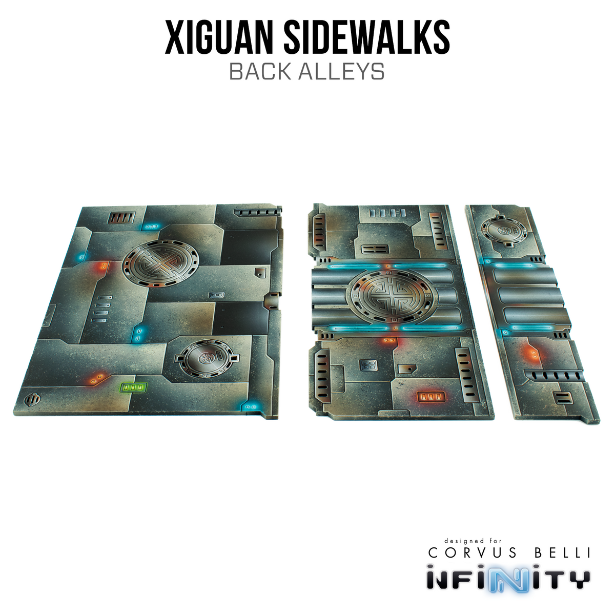 Xiguan Sidewalks - Back Alleys | Grognard Games