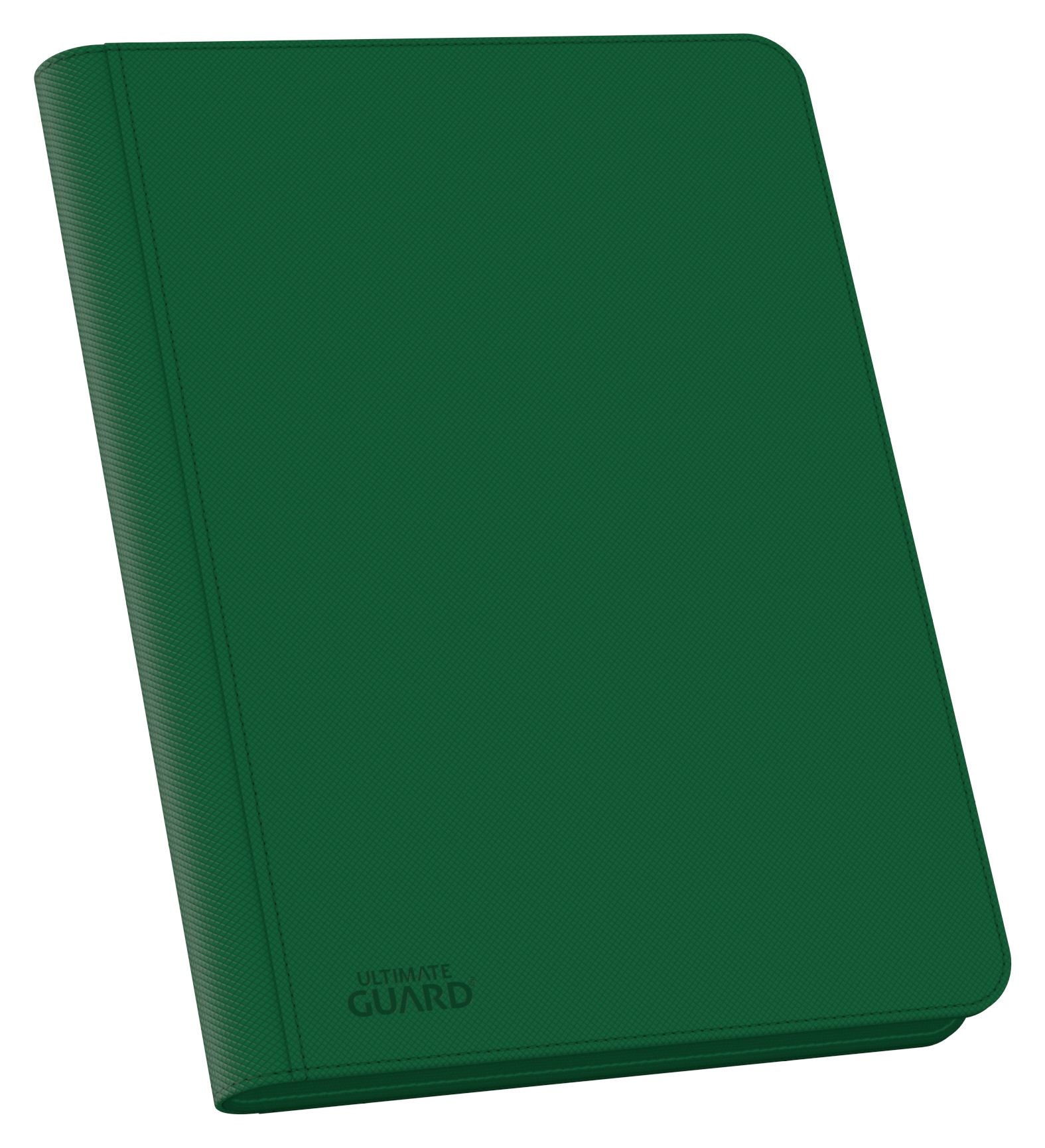 Ultimate Guard Zipfolio 360 18-Pocket Xenoskin Green | Grognard Games