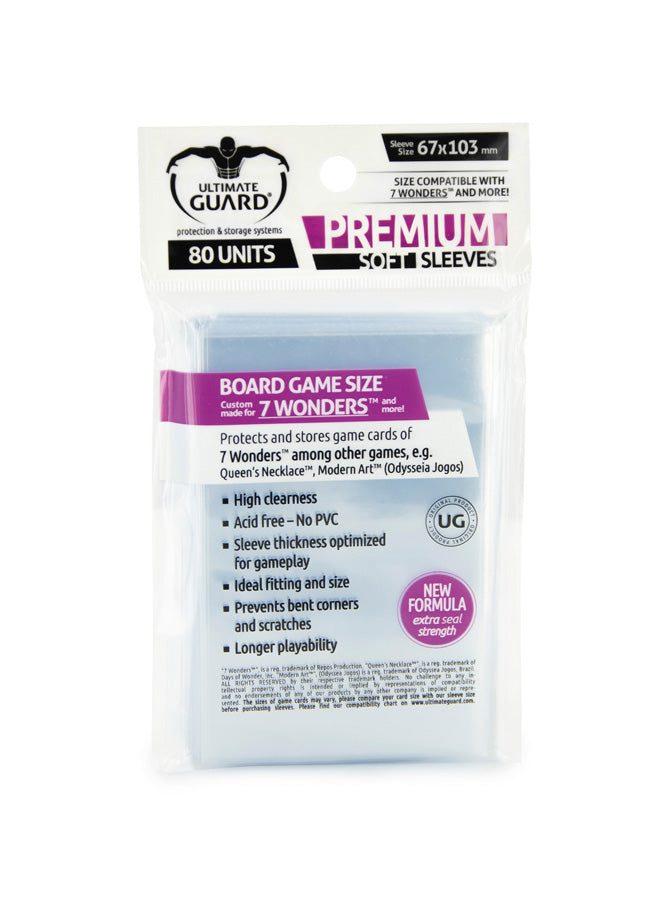 Ultimate Guard Premium 72x112mm Card Sleeves | Grognard Games