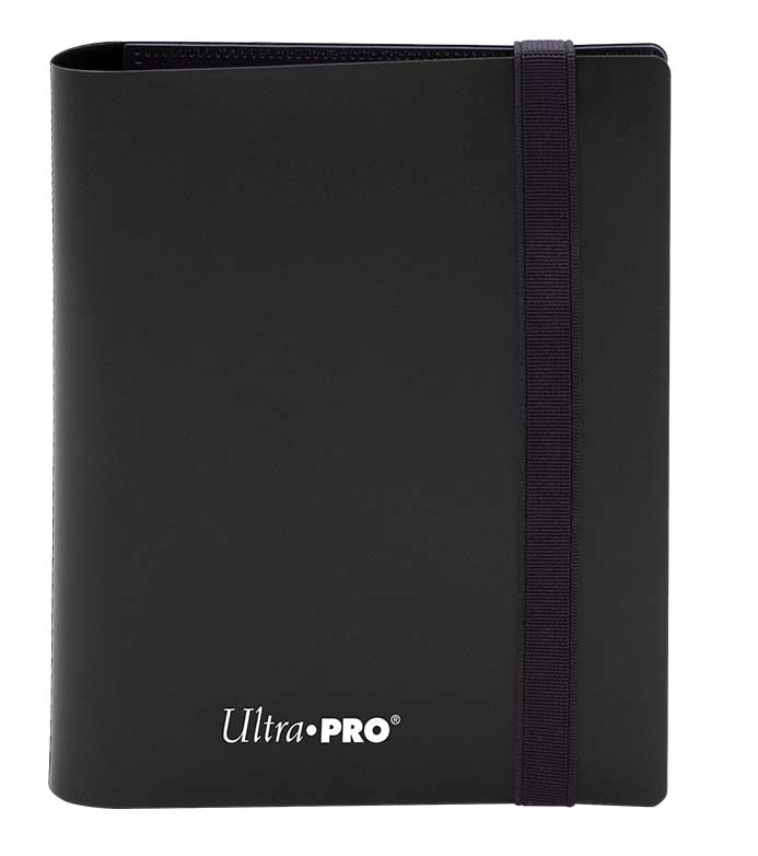 Ultra-pro Eclipse 4-pocket binder Jet Black | Grognard Games