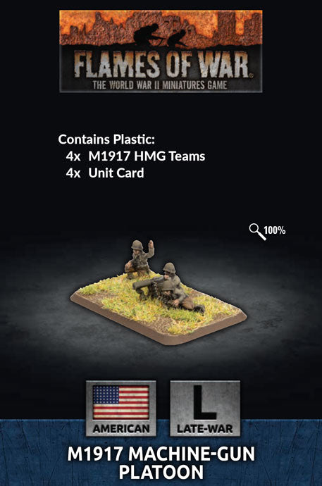 US805 M1917 Machine-Gun Platoon | Grognard Games