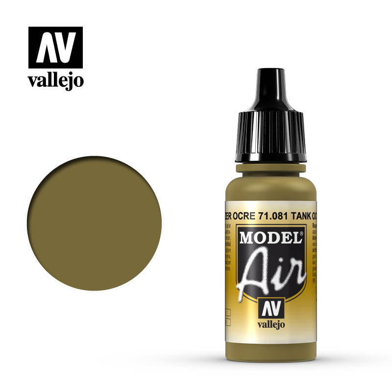 71.081 Vallejo Model Air Ochre | Grognard Games