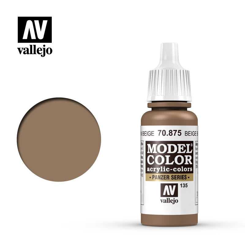 Vallejo Model Color 70.875 Beige Brown (150) | Grognard Games