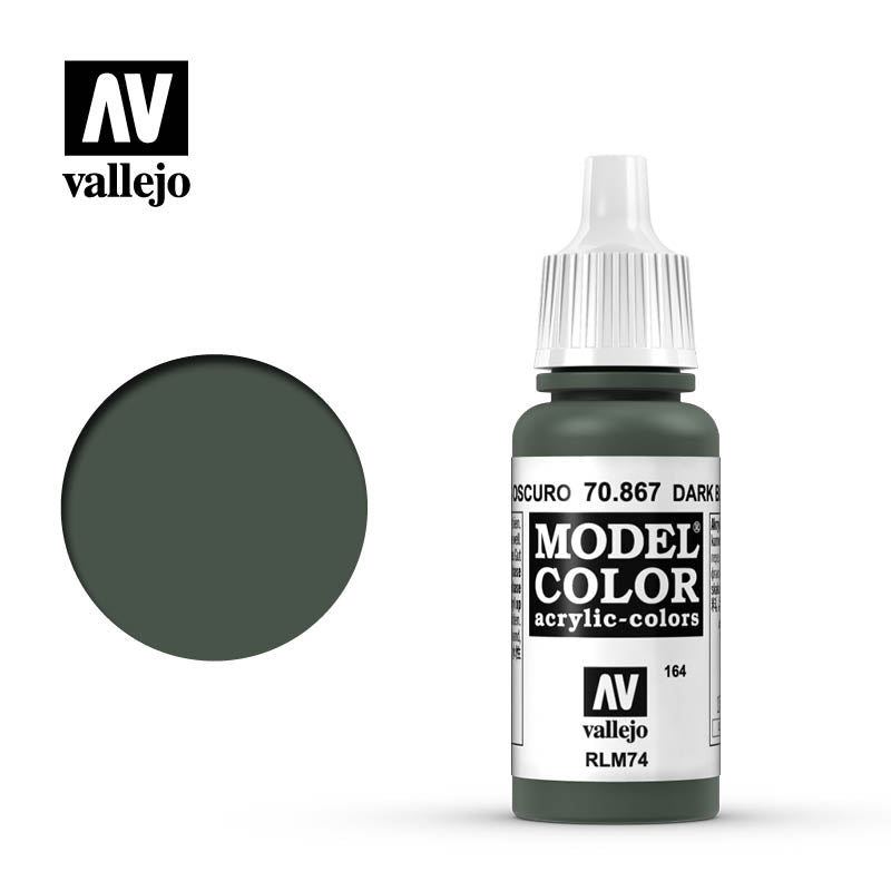 Vallejo Model Color 70.867 Dark Blue Grey (180) | Grognard Games