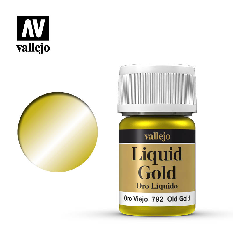 Vallejo Liquid Metal 70.792 Old Gold | Grognard Games