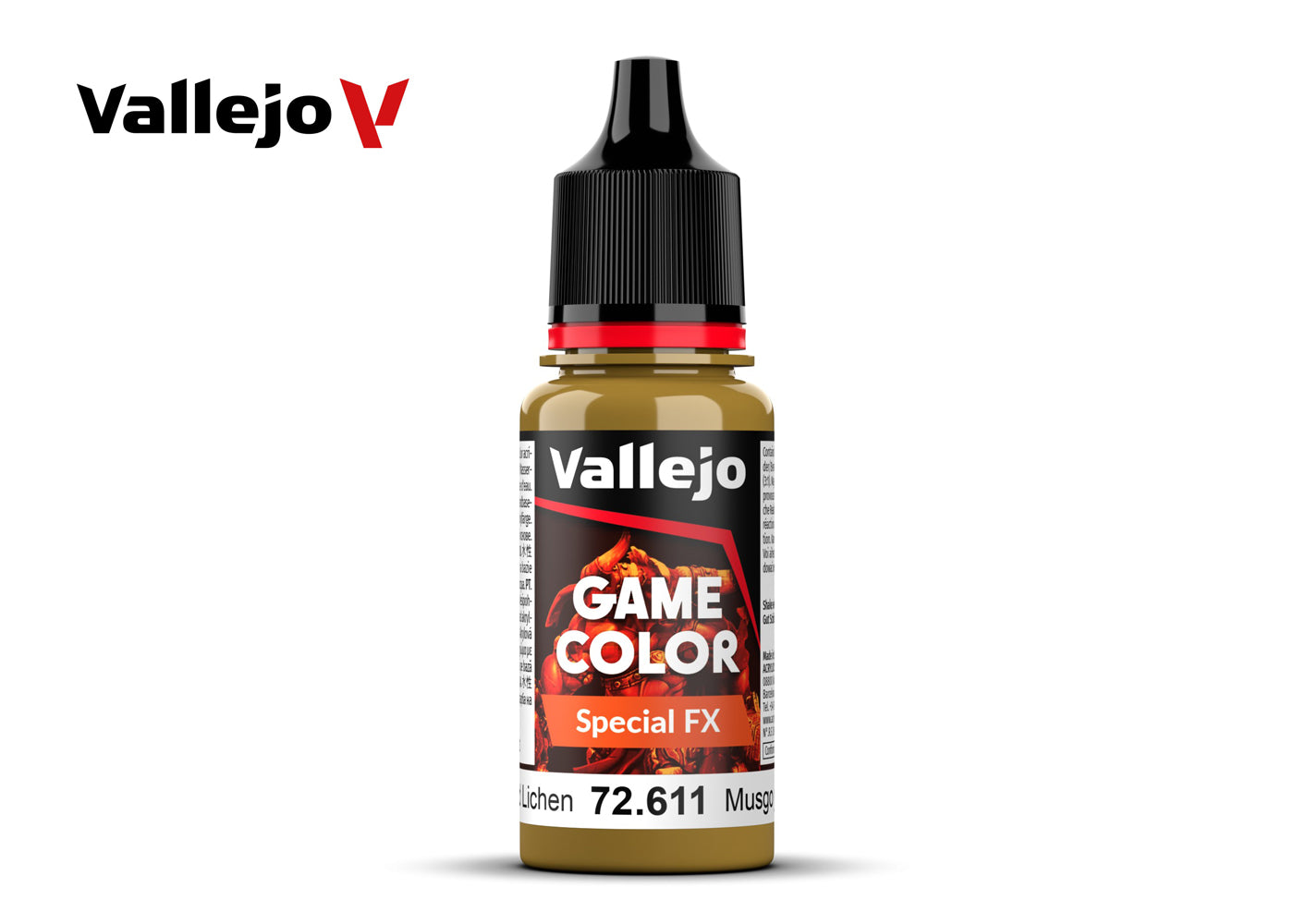 Vallejo Game Color Special FX 72.611 Moss and Lichen (100) | Grognard Games