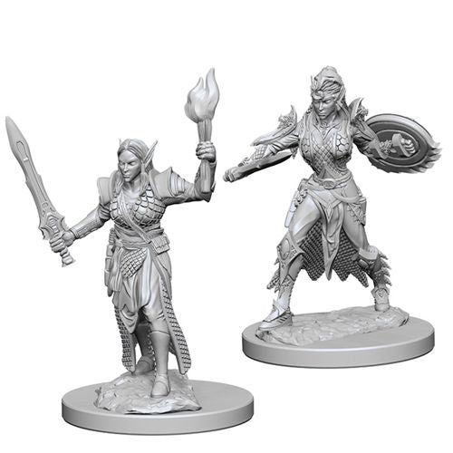 WizKids 734100 Female Elf Fighter | Grognard Games