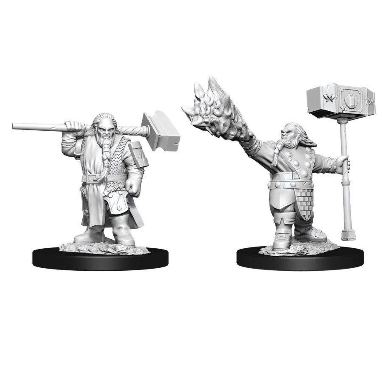 WizKids 900031 NMM Male Dwarf Cleric | Grognard Games