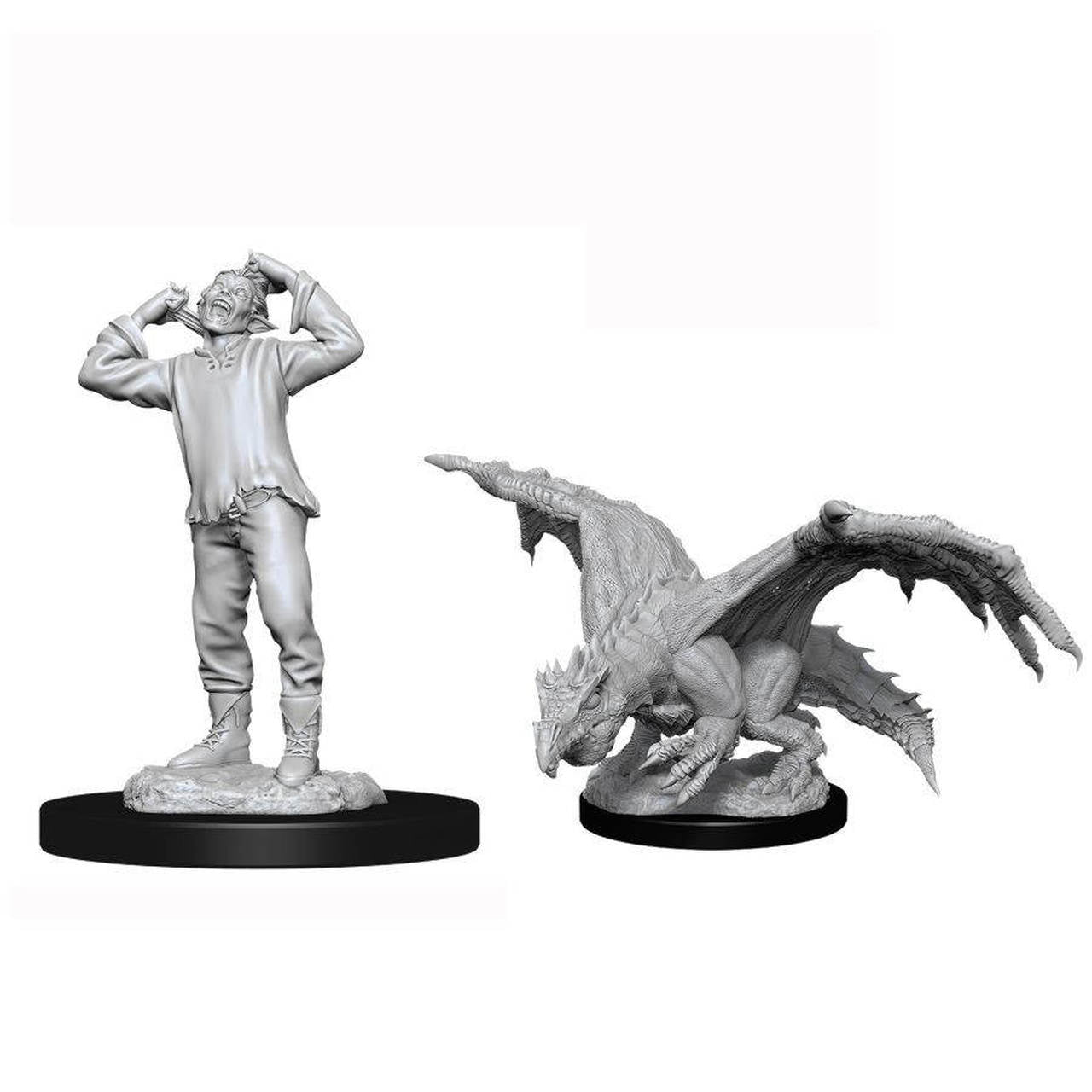 Wizkids 900291 Green Dragon Wyrmling and Afflicted Elf | Grognard Games