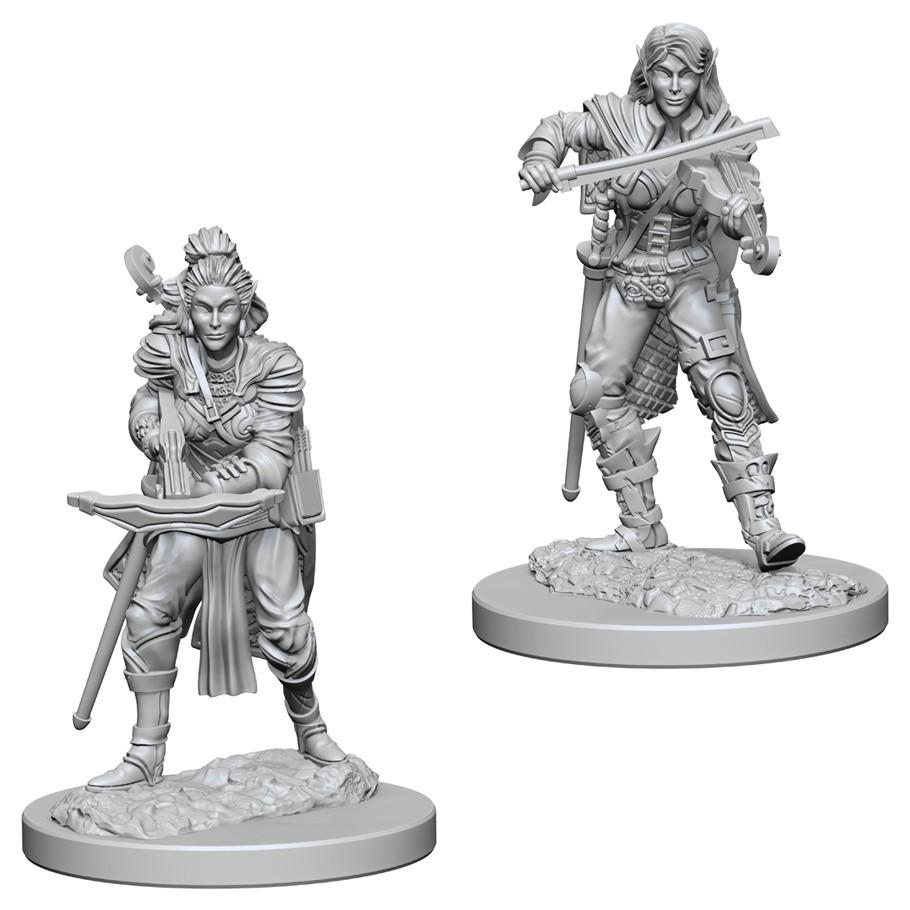 WizKids 726112 Elf female Bard | Grognard Games