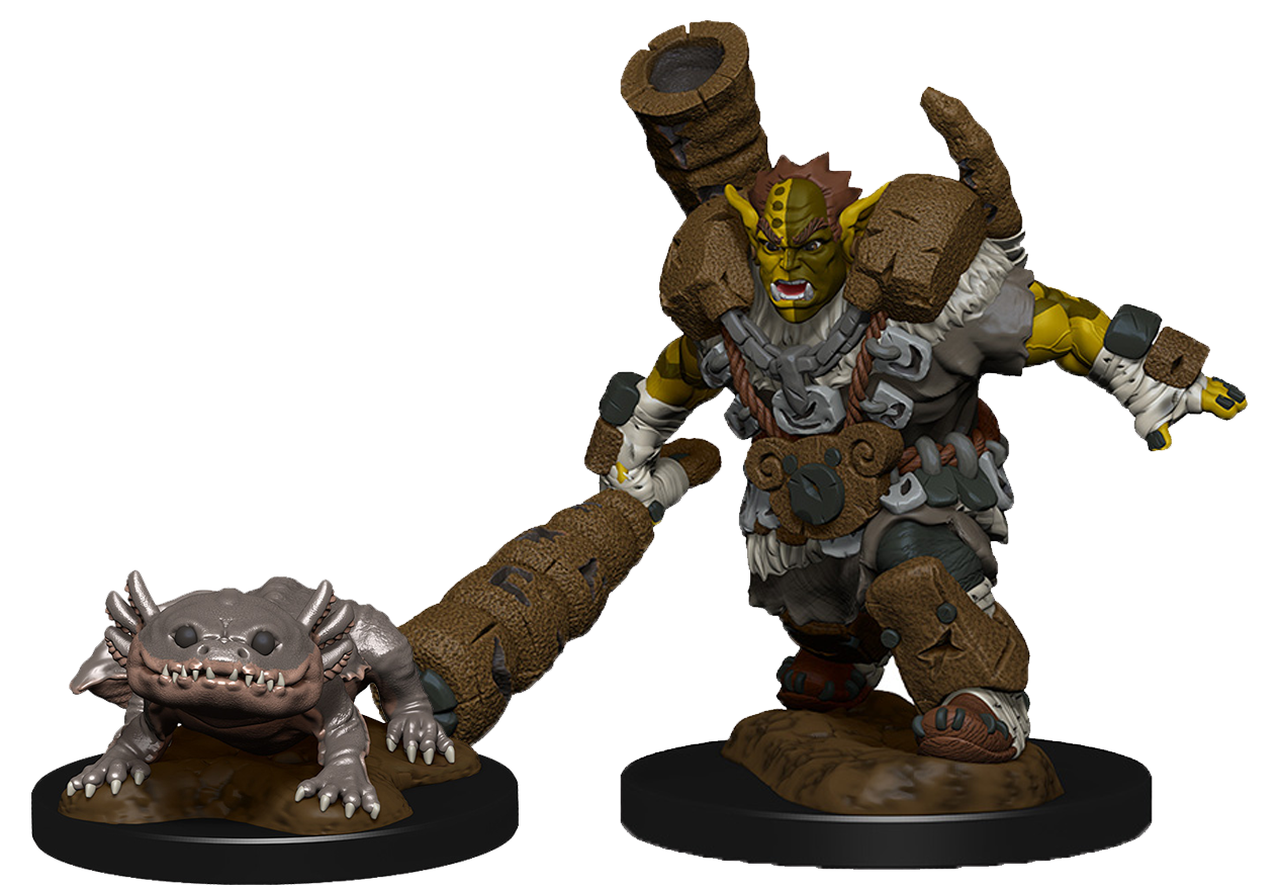 Wardlings orc and Mud puppy | Grognard Games