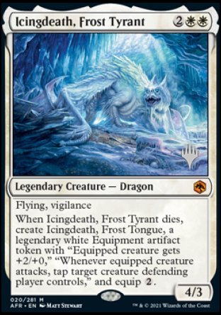 Icingdeath, Frost Tyrant (Promo Pack) [Dungeons & Dragons: Adventures in the Forgotten Realms Promos] | Grognard Games