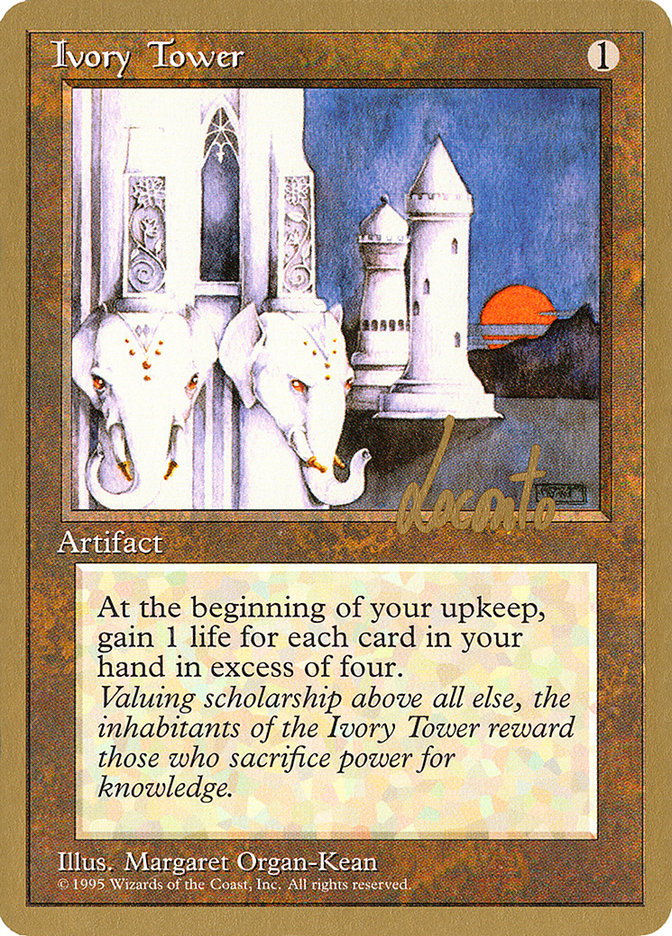 Ivory Tower (Michael Loconto) [Pro Tour Collector Set] | Grognard Games