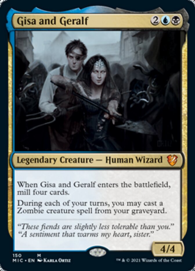 Gisa and Geralf [Innistrad: Midnight Hunt Commander] | Grognard Games