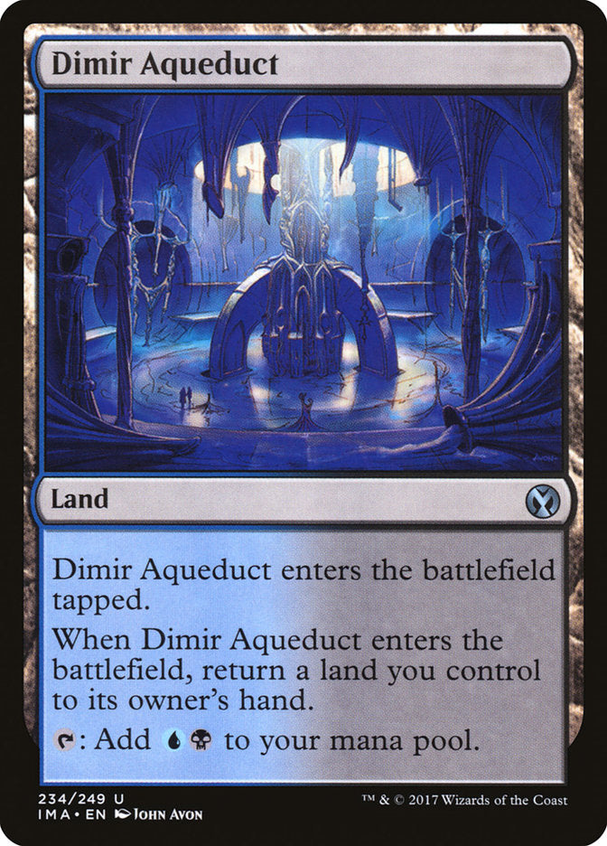 Dimir Aqueduct [Iconic Masters] | Grognard Games