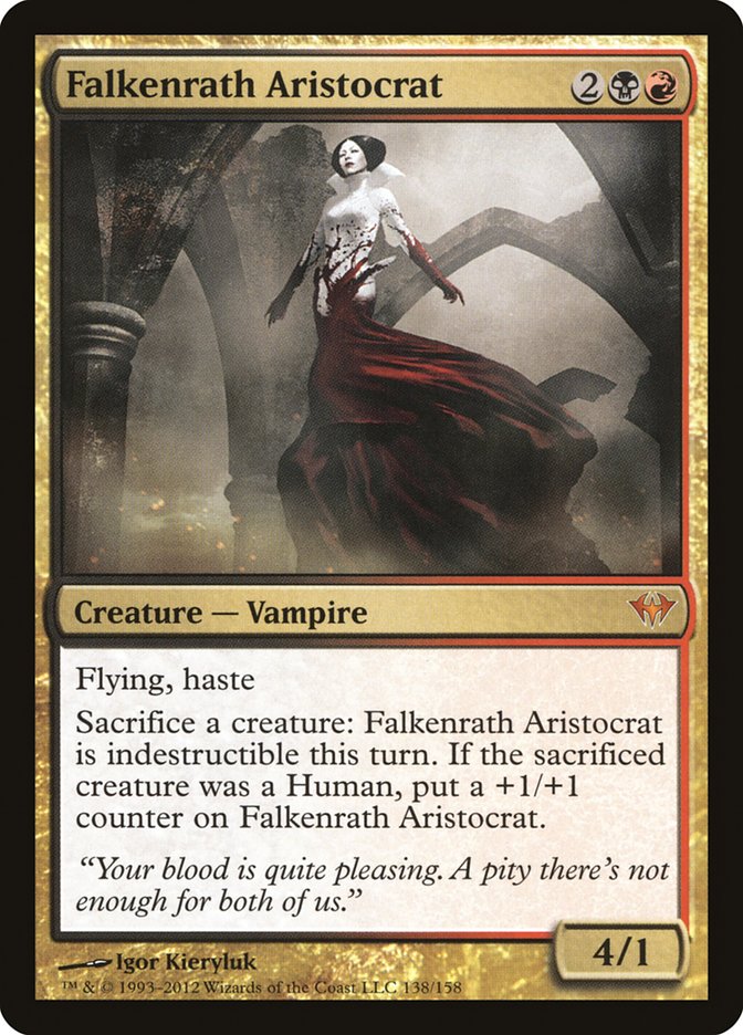 Falkenrath Aristocrat [Dark Ascension] | Grognard Games