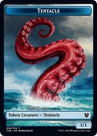 Tentacle // Satyr Double-sided Token [Theros Beyond Death Tokens] | Grognard Games