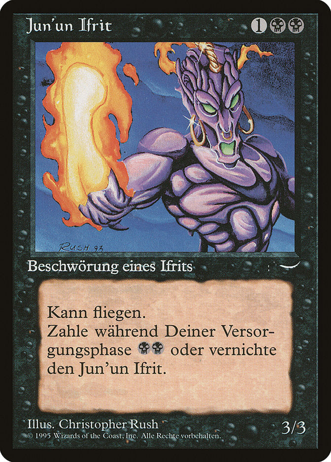 Junun Efreet (German) - "Jun'un Ifrit" [Renaissance] | Grognard Games