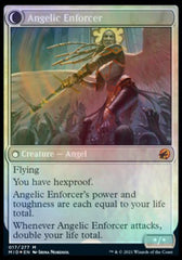 Enduring Angel // Angelic Enforcer [Innistrad: Midnight Hunt Prerelease Promos] | Grognard Games