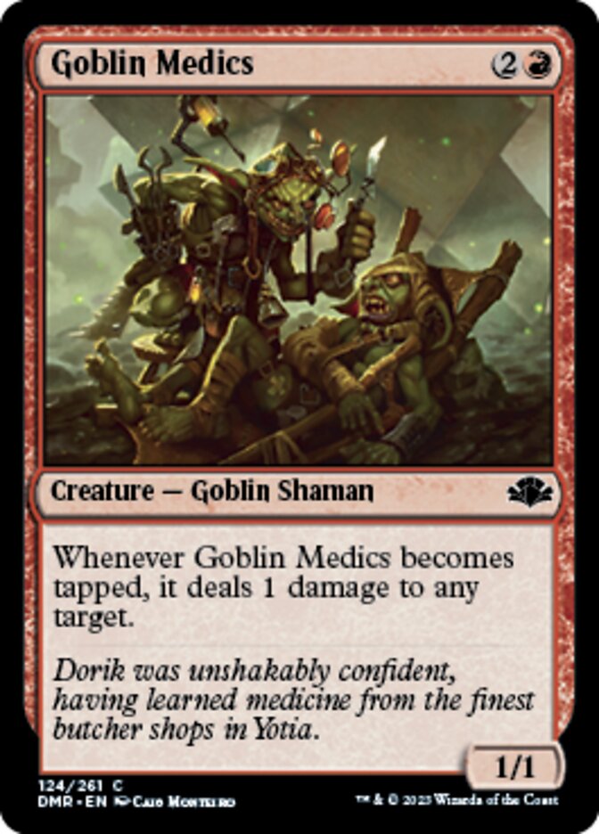 Goblin Medics [Dominaria Remastered] | Grognard Games