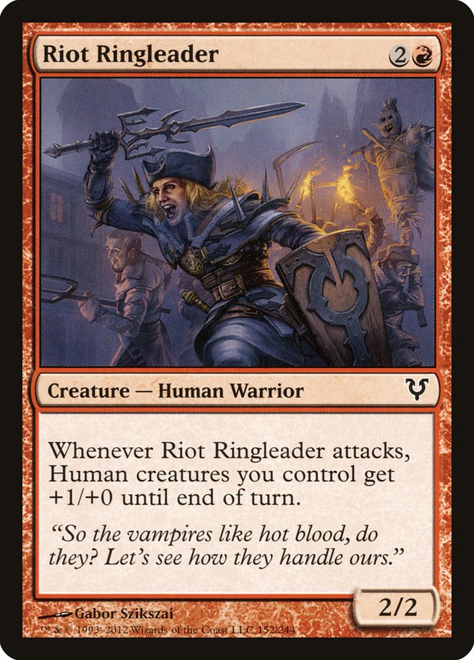 Riot Ringleader [Avacyn Restored] | Grognard Games