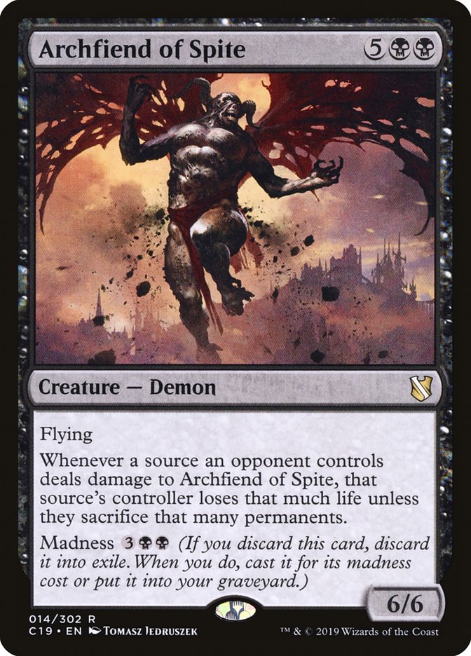 Archfiend of Spite [Commander 2019] | Grognard Games